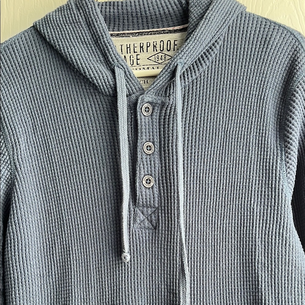 Weatherproof Vintage Thermal Men’s Hoodie  Size Small - Picture 5 of 10